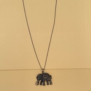 Elephant Pendant Necklace